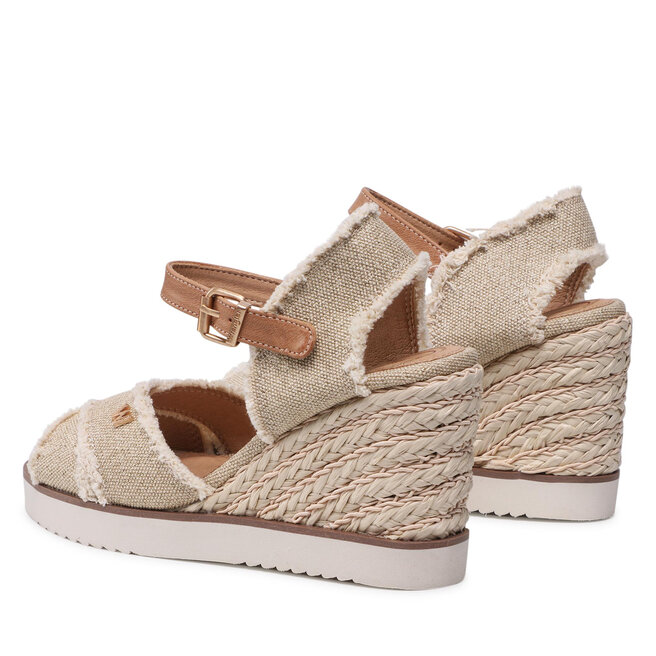Wrangler Espadrilky Wrangler Maiorca Cross WL21700A Ecru/Gold 924