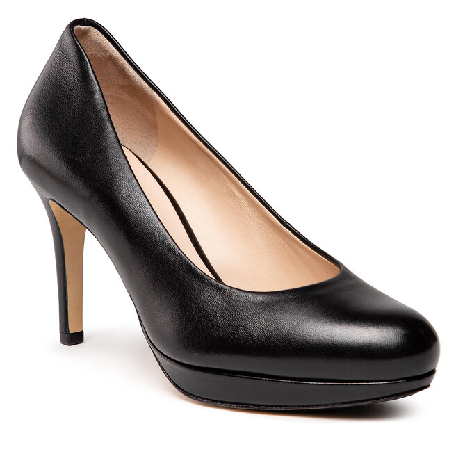 Pantofi cu toc subțire HÖGL 0-128000 Black 0100