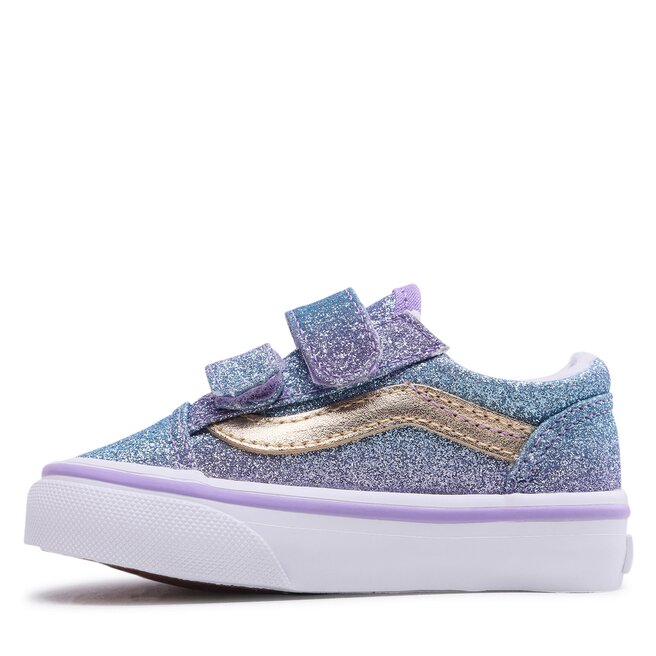 Zapatillas de tenis Vans Old Skool V VN000D3YABZ1 Ombre Glitter
