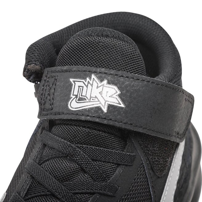 Nike Scarpe Nike Team Hustle D 10 Flyease (GS) DD7303 004 Black/Metallic Silver/Volt