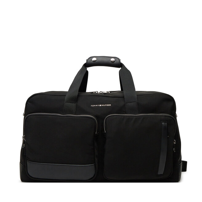 Torba Tommy Hilfiger Th Business Nylon Duffle - Czarny