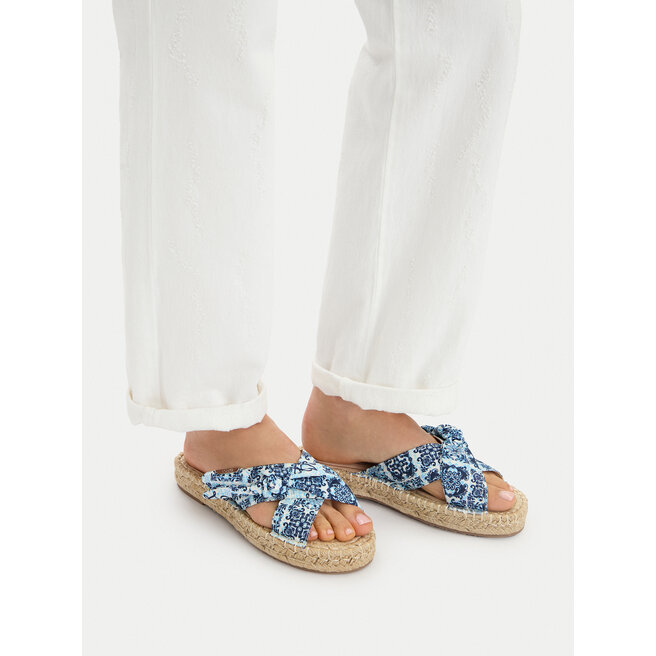 Espadryle Liu Jo Paros 03 SA6103 TX133 Niebieski - kobiece