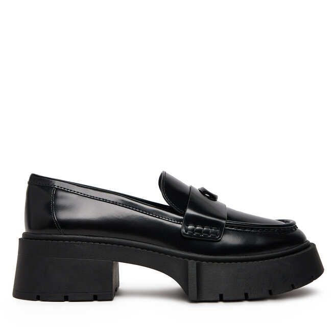 Loafersy Coach Leah - Czarny