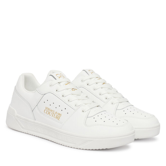 Sneakersy Versace Jeans Couture 80YA3SJ4 ZPB89 Biały - męskie
