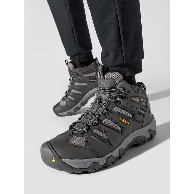 Chaussures de trekking Keen Koven Mid Wp 1020210 Black Steel Grey