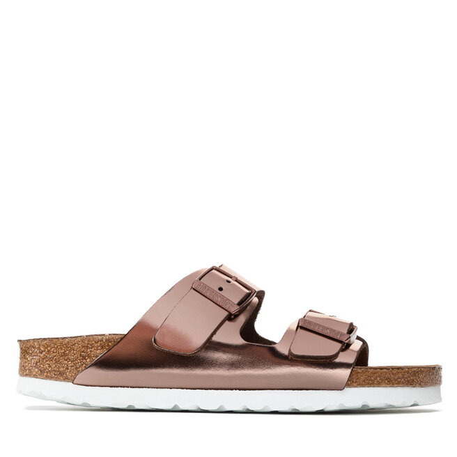 Klapki Birkenstock Arizona Metallic - Różowy