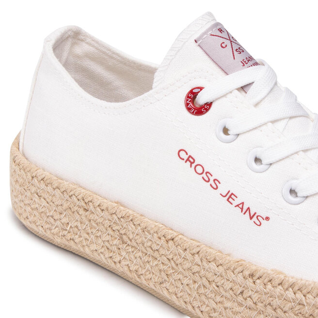 Cross Jeans Еспадрили Cross Jeans JJ2R4005C White