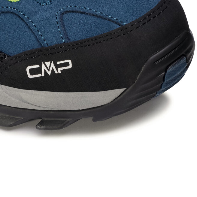 CMP Παπούτσια πεζοπορίας CMP Rigel Mid Trekking Shoe Wp 3Q12947 Blue Ink/Yellow Fluo 08MF