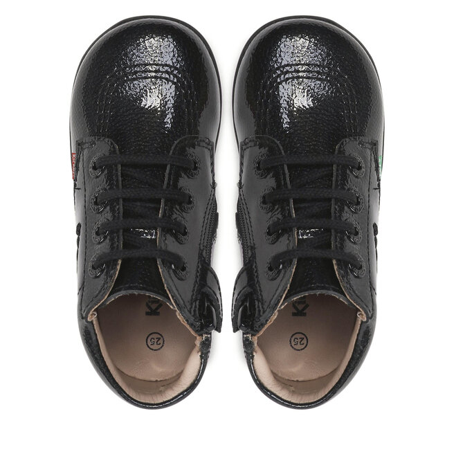 Kickers Schnürschuhe Kickers Billista Zip 742760-10 S Noir Vernis 83