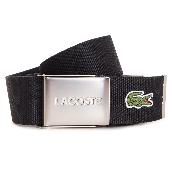 Pasek Męski Lacoste RC2012 Czarny -
