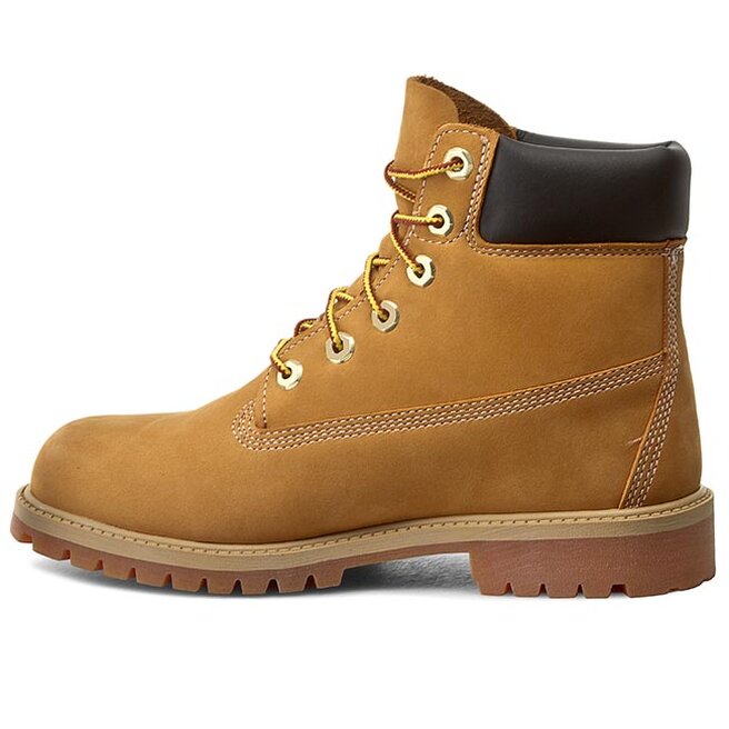 Timberland Turistická obuv Timberland 6 In Premium Wp Boot 12909/TB0129097131 Wheat Nubuc Yellow