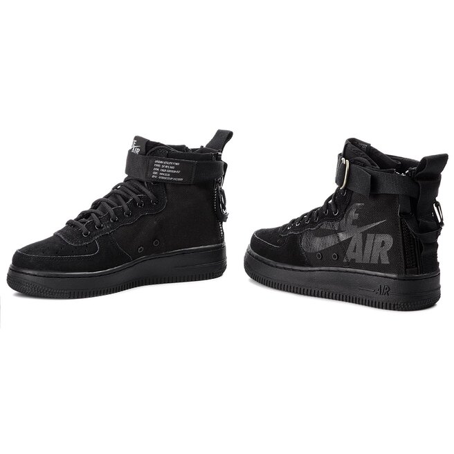 Sf air force 1 mid black cool grey store