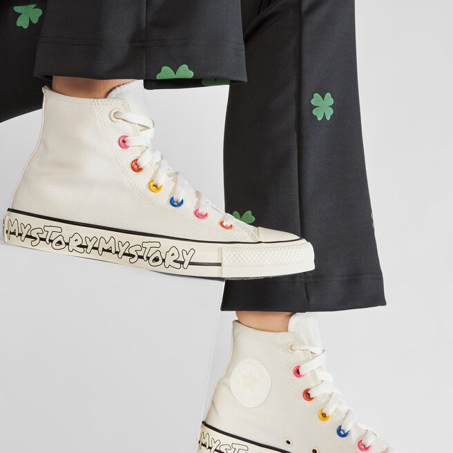 Kedas Converse Ctas Hi 170293C Egret/Hyper Pink/Black • Eapavi.lv
