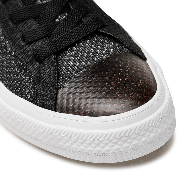 de tenis Converse X Nike Flyknit Ox 157591C Black/Anthracite/White • Www.zapatos.es