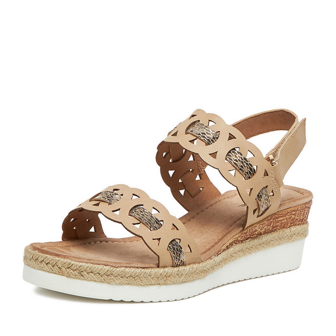 Espadryle Clara Barson WS2189-52 Beżowy - kobiece
