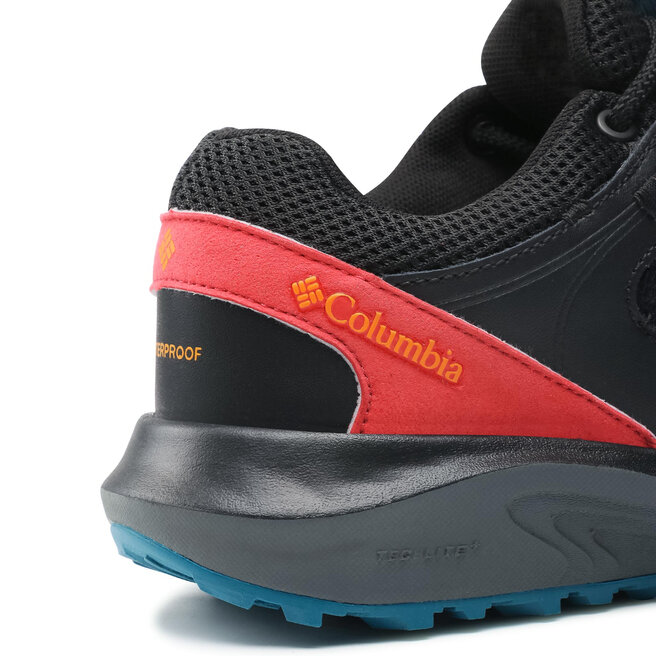 Columbia Pārgājienu apavi Columbia Trailstorm Waterproof BL0156 Black/Bright Marigold 010