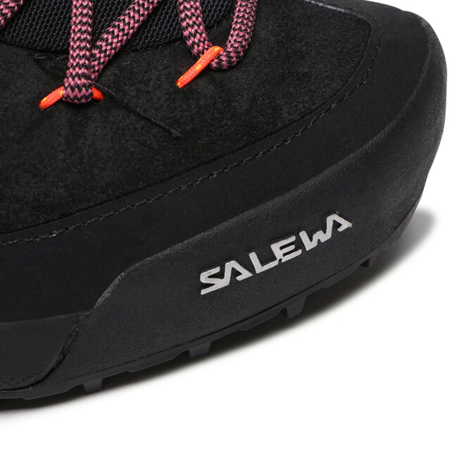 Salewa Туристически Salewa Ws Wildfire Leather 61396-0936 Black/Fluo Coral