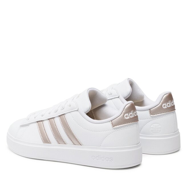 adidas Boty adidas Grand Court Cloudfoam Lifestyle Court Comfort Shoes GW9215 Ftwwht/Plamet/Plamet
