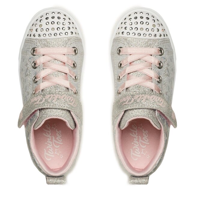 Skechers Sneakers Skechers Heather Charm 314787L/GYSL Gray/Silver