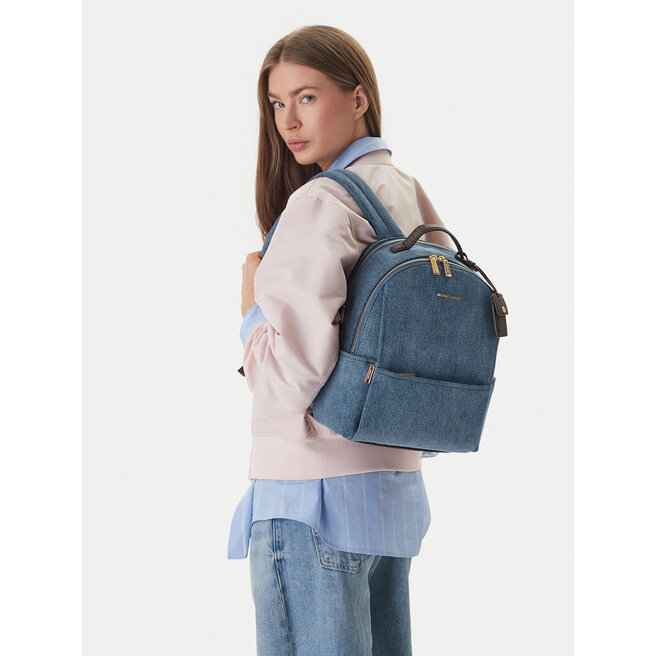 Plecak MICHAEL Michael Kors 30S6G3XB2C Niebieski -