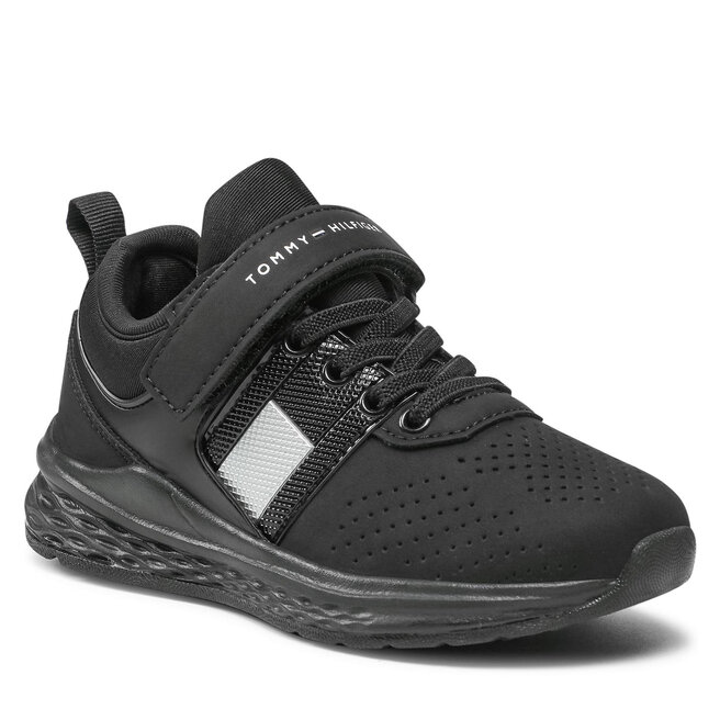 Sneakers Tommy Hilfiger Low Cut Lace-Up/Velcro Sneaker T3B4-32080-1230 M Black 999