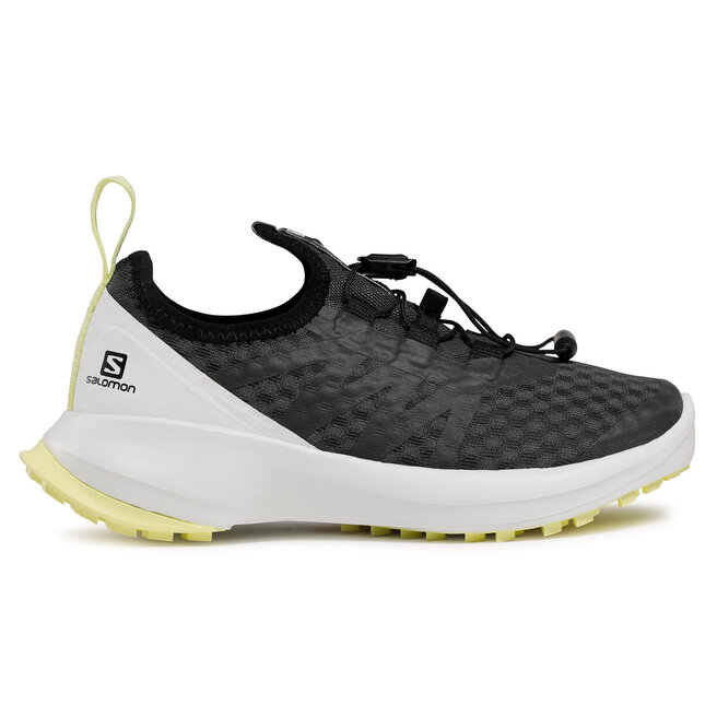 Salomon Обувки Salomon Sense Flow J 413031 09 W0 Ebony/White/Charlock