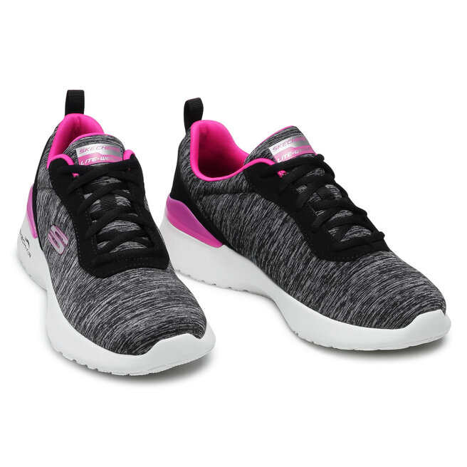 Skechers Pantofi Skechers Paradise Waves 149344/BKHP Black/Hot Pink