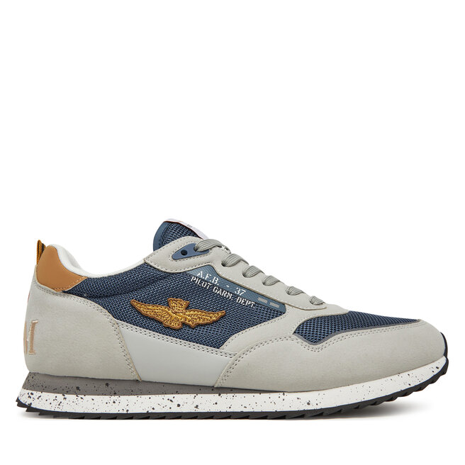 Sneakersy Aeronautica Militare - Szary