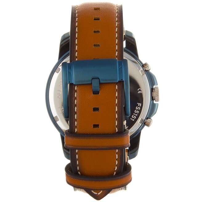 Montre Fossil Grant FS5151 Light Brown Blue chaussures