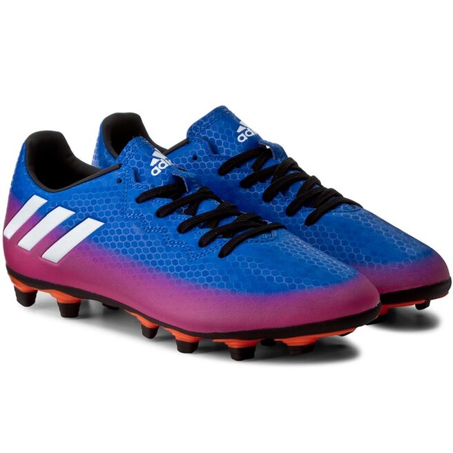 Zapatos adidas Messi 16.4 FxG Blue/Ftwwht/Sorang •