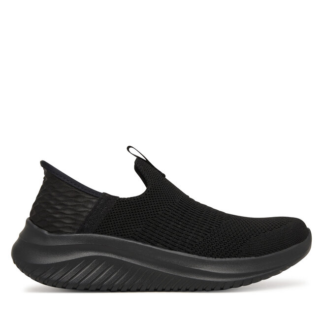 Sneakersy Skechers Slip-Ins Ultra Flex 3.0 - Smooth Step 403844L/B Czarny - chłopięce