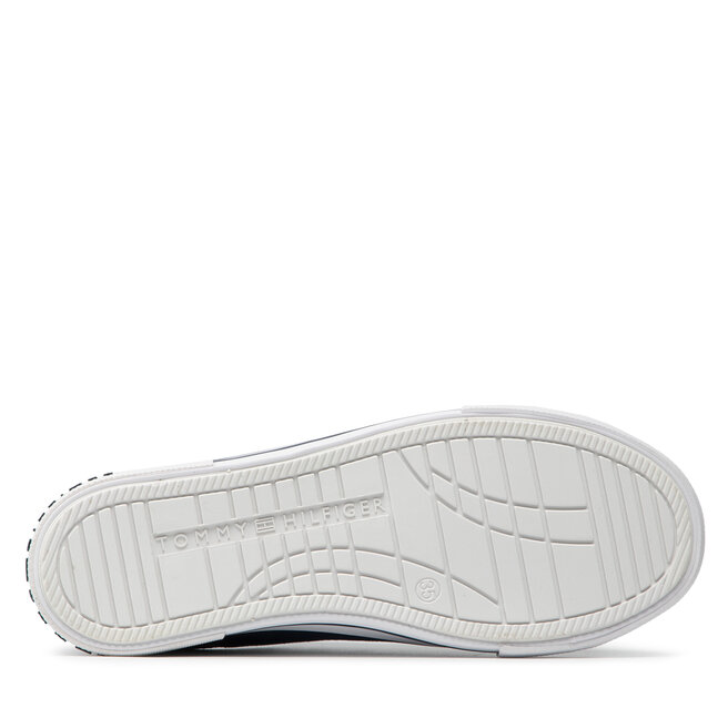 Tommy Hilfiger Кецове Tommy Hilfiger Low Cut Lace-Up Sneaker T3X4-32207-0890 S Blue 800