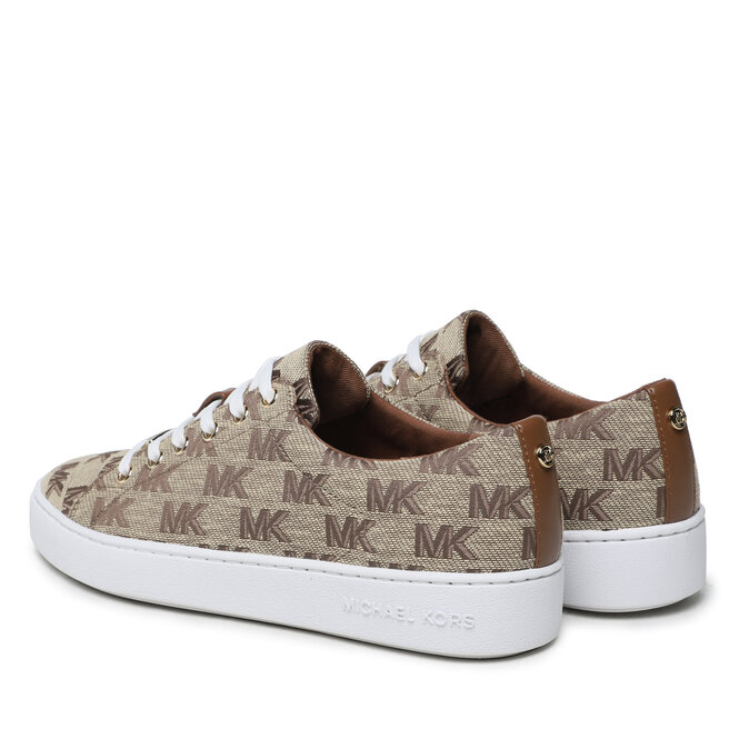 MICHAEL Michael Kors Tenisky MICHAEL Michael Kors Keaton Lace Up 43S3KTFS1Y Beige/Ebony