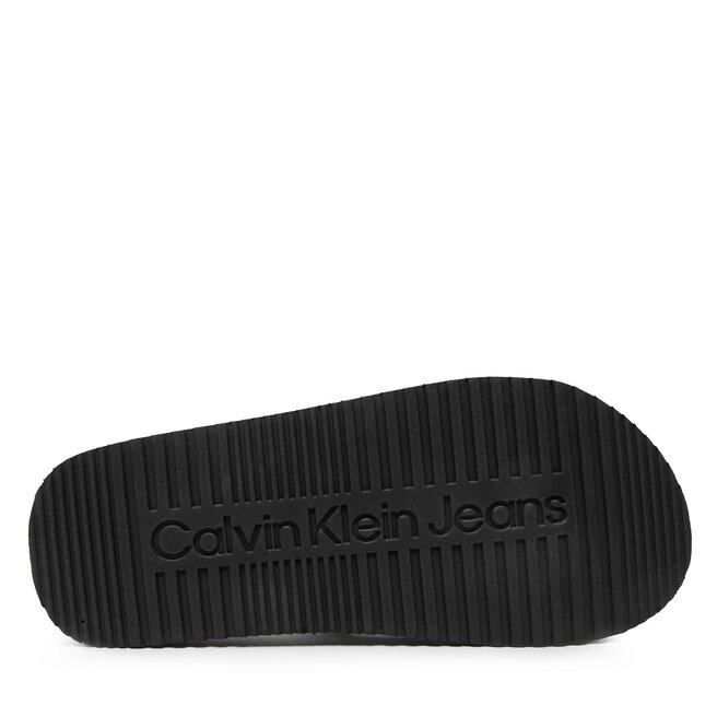 Calvin Klein Jeans Flip-flops Calvin Klein Jeans Logo Print Flip Flop V3B8-80155-0058 M Black 999