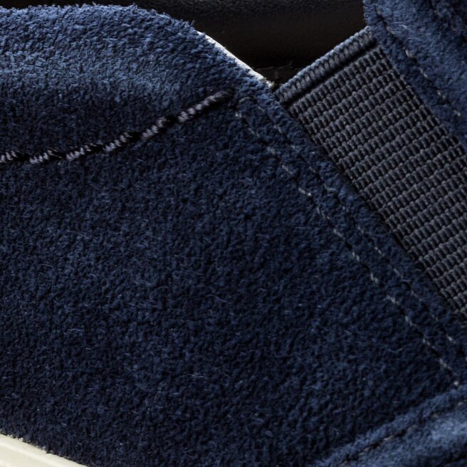 Clarks Teniszcipő Clarks Glove Puppet 261312634 Navy Suede