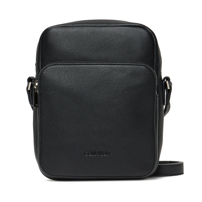 Saszetka Calvin Klein Micro Pebble Crossbody S - Czarny