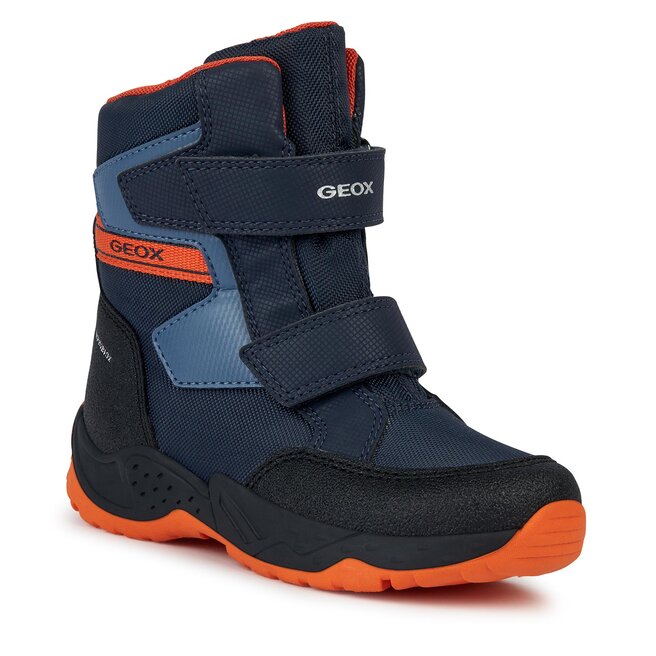Μπότες Χιονιού Geox J Sentiero Boy B Abx J36FSA 0FUCE C0820 M NavyOrange
