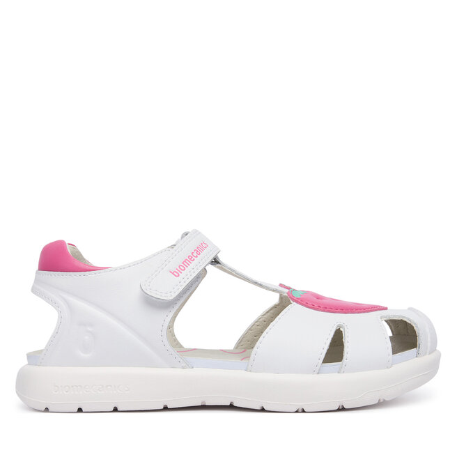 Sandały Biomecanics 262201 S Biały - dziewczęce