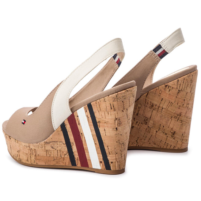 Tommy hilfiger sale cobblestone wedges