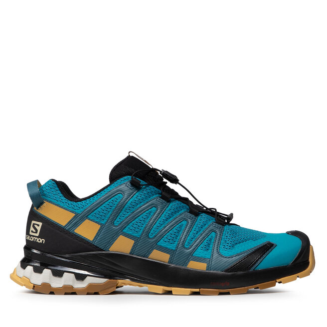 Salomon Обувки Salomon Xa Pro 3D V8 414399 27 V0 Barrier Reef/Fall Leaf/Bronze Brown