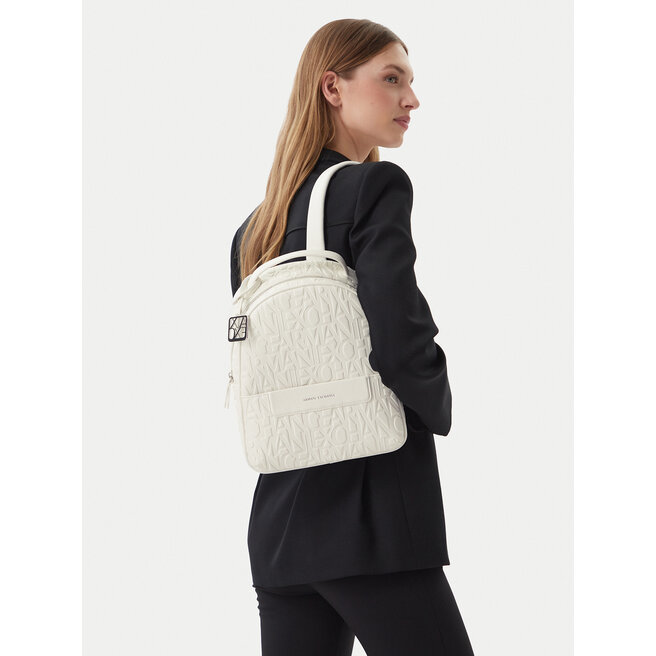 Plecak Armani Exchange XW002234 AF15774 U0011 Kremowy -