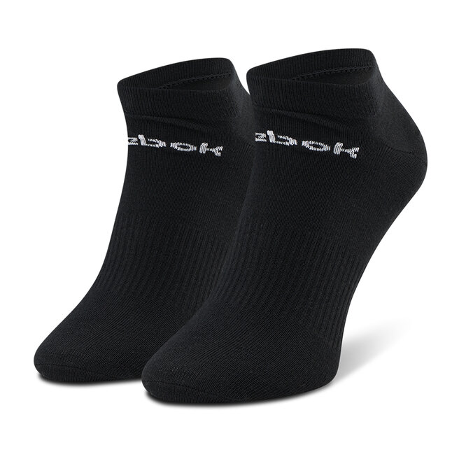 Reebok Set di 3 paia di calzini corti unisex Reebok Act Core Low Cut Sock 3P GH8229 Mgreyh/White/Black