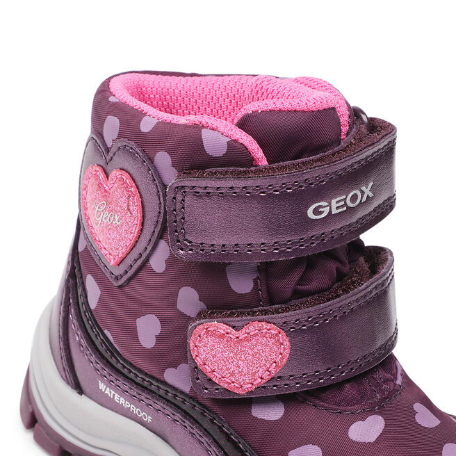 Geox Bottes de neige Geox B Flanfil G.Wpf A B044GA 0MNNF C8017 M Prune