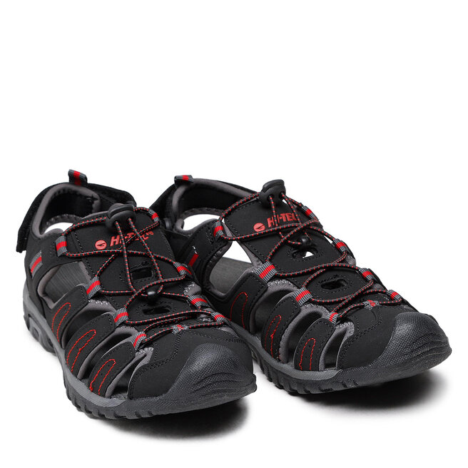 Hi-Tec Sandale Hi-Tec Tiore AVS-SS19-HT-01-Q2 Black/Dark Grey/Red