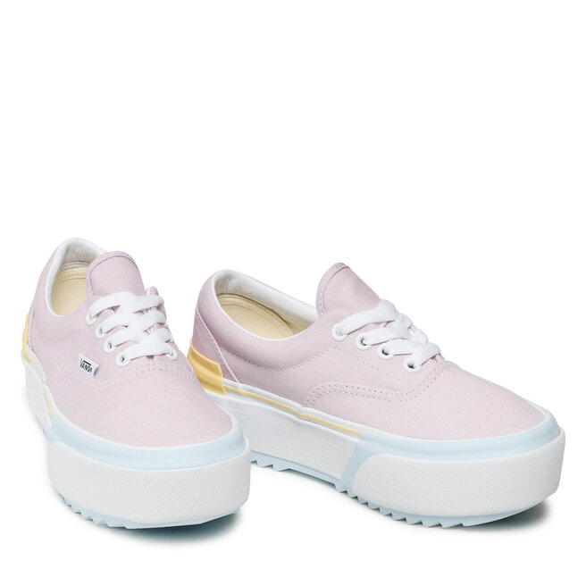 Vans Гуменки Vans Era Stacked VN0A4BTO24D1 (Pastel) Multi/True White