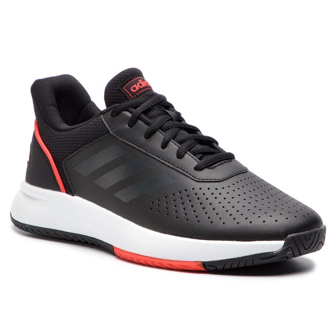 Chaussures adidas Courtsmash F36716 Cblack Gresix Actred