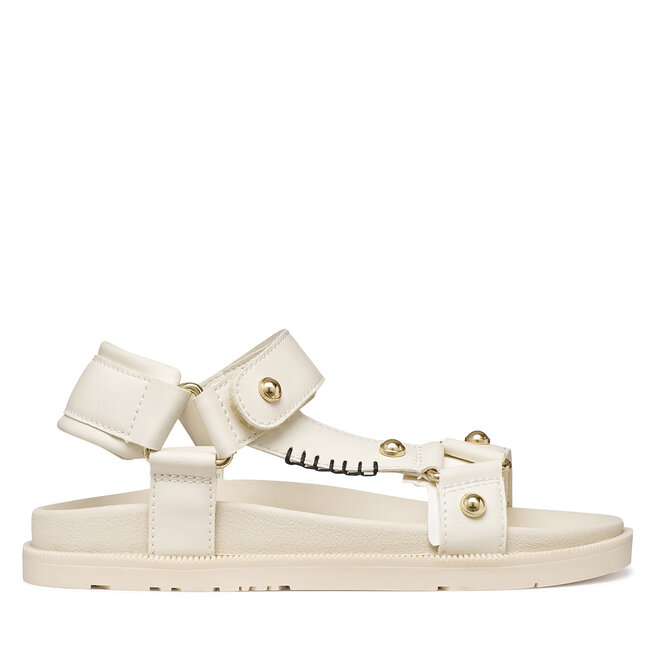 Sandały Geox J Sandal Foammentera J65P0D 000BC C1058 D Écru - dziewczęce