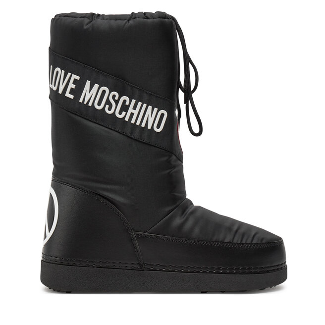 Śniegowce LOVE MOSCHINO - Czarny
