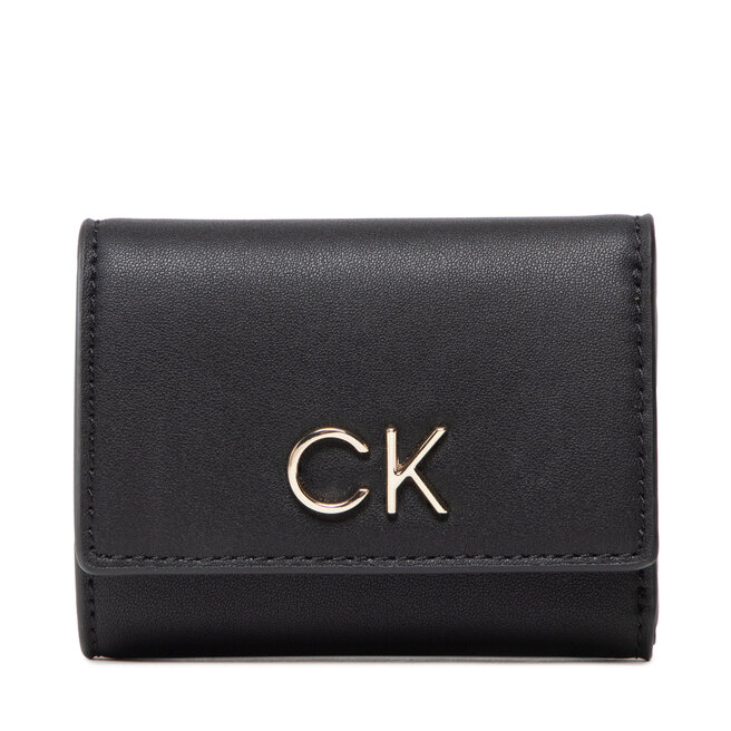 Calvin Klein Set cadou Calvin Klein Re-Lock Trifold Xxs + Key Fob K60K610016 BAX
