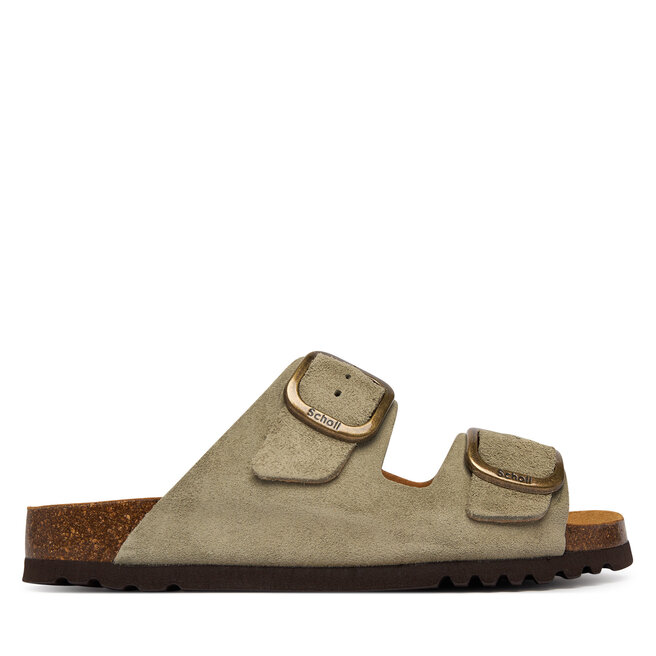 Klapki Scholl Noelle F00734 Zielony -